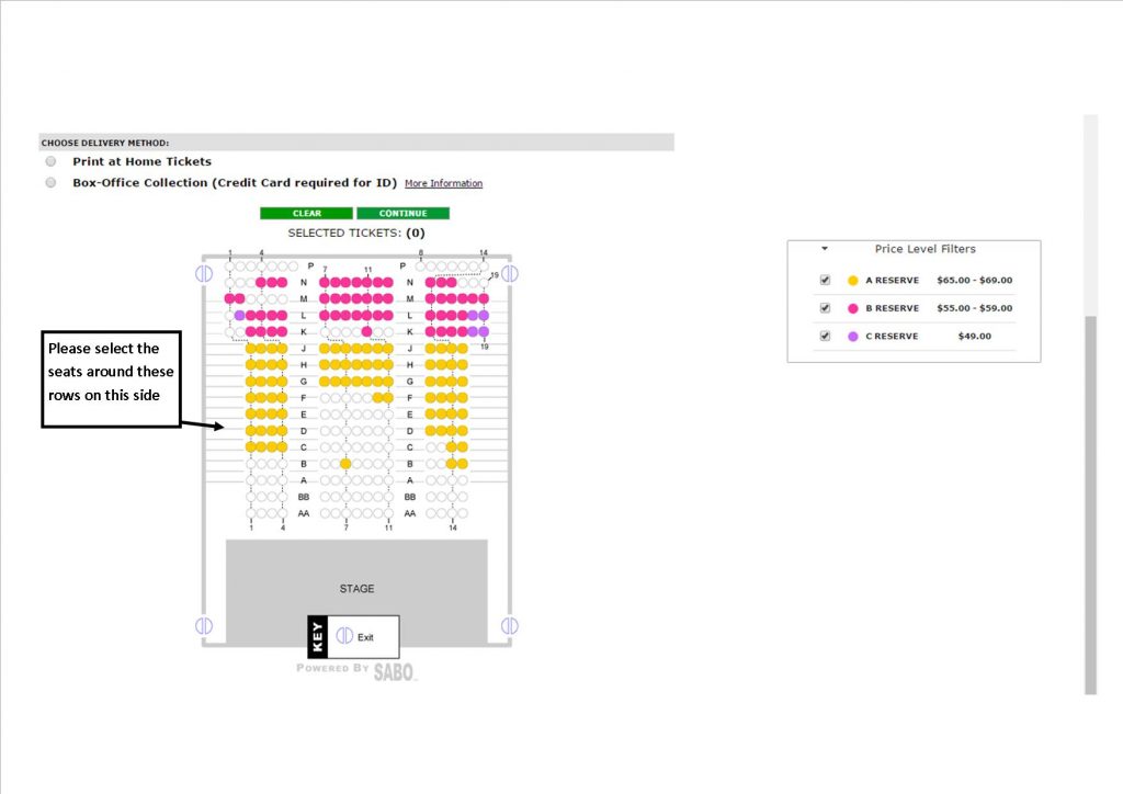 Auslan Stage Left_Titanic seats